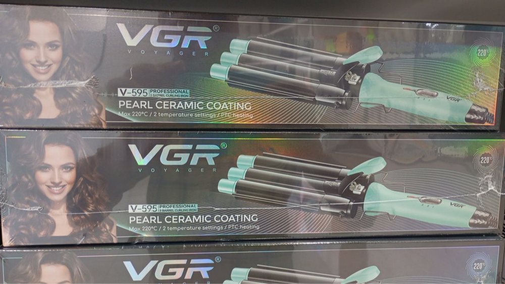 فر کننده موی برقی حرفهای وی جی آر مدل V-595 | حالت 3 لول