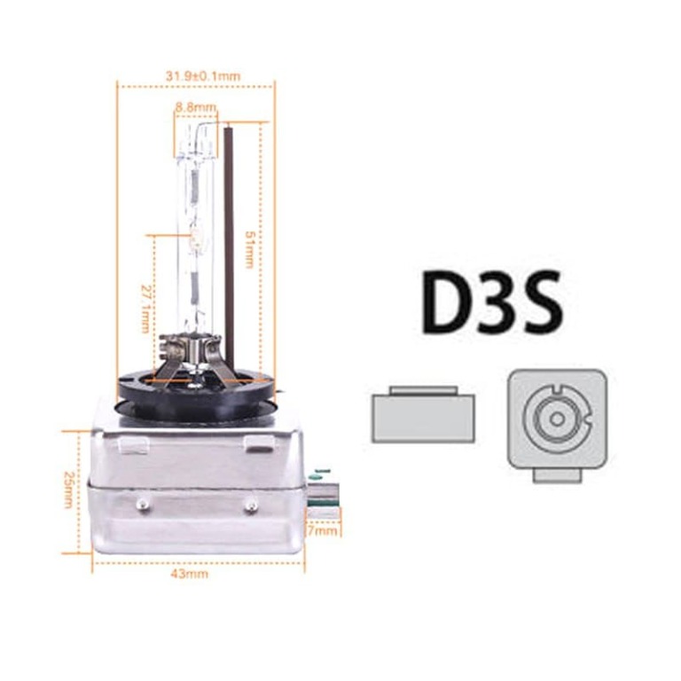 لامپ زنون D3S برند فیلیپس