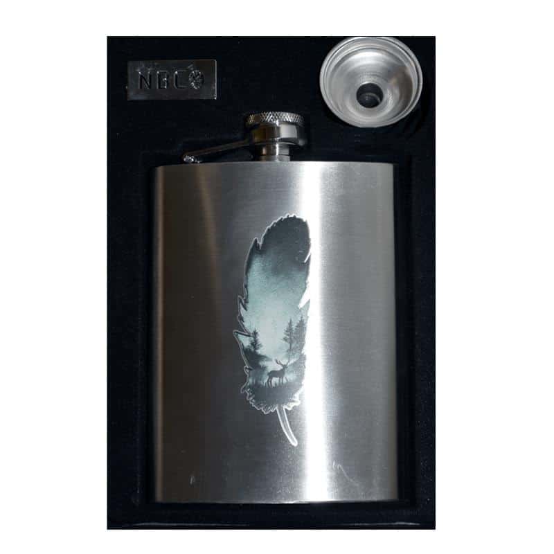 ست فلاسک استیل مدل blue feather