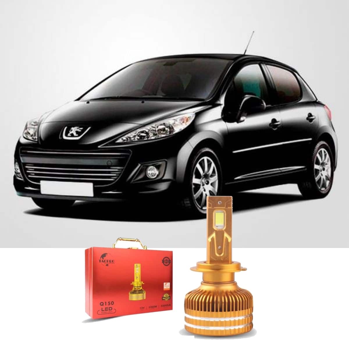 هدلایت پژو 207 Pegeout 207