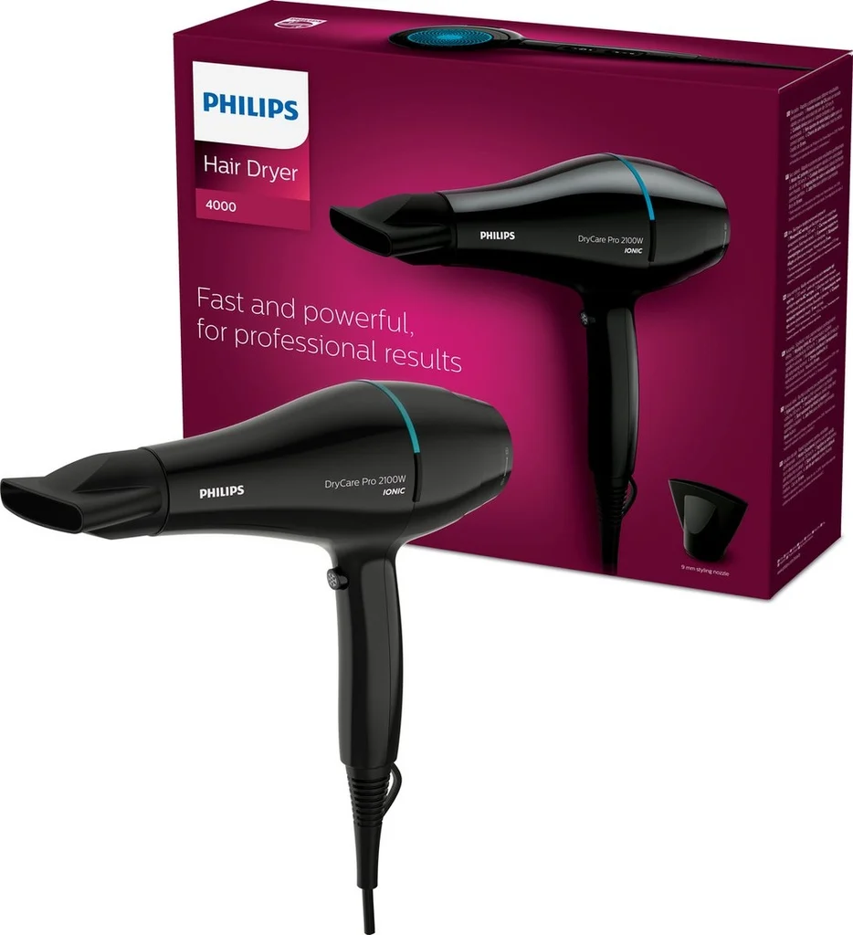 سشوار فیلیپس اصلی 2100W مدل BHD272/00 Serie 4000