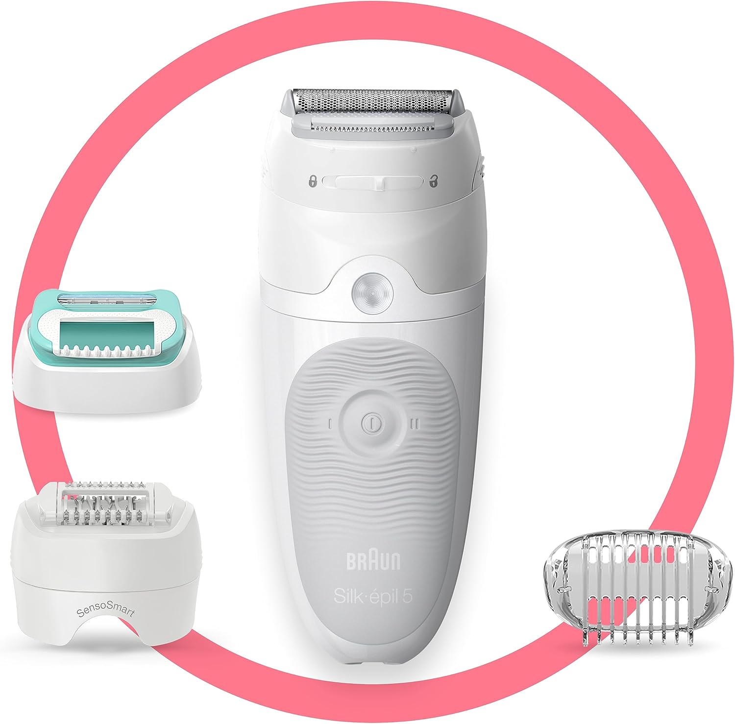 ست اپیلاتور 3 کاره سری 5 براون مدل 5-625 Braun Silk-épil 5 - Image 4