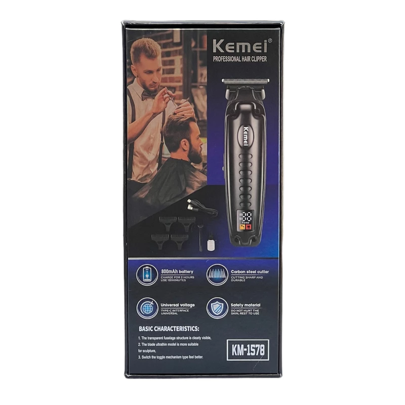 خط زن و صفر زن حرفه ای کیمی مدل KEMEI KM-1578 - Image 8