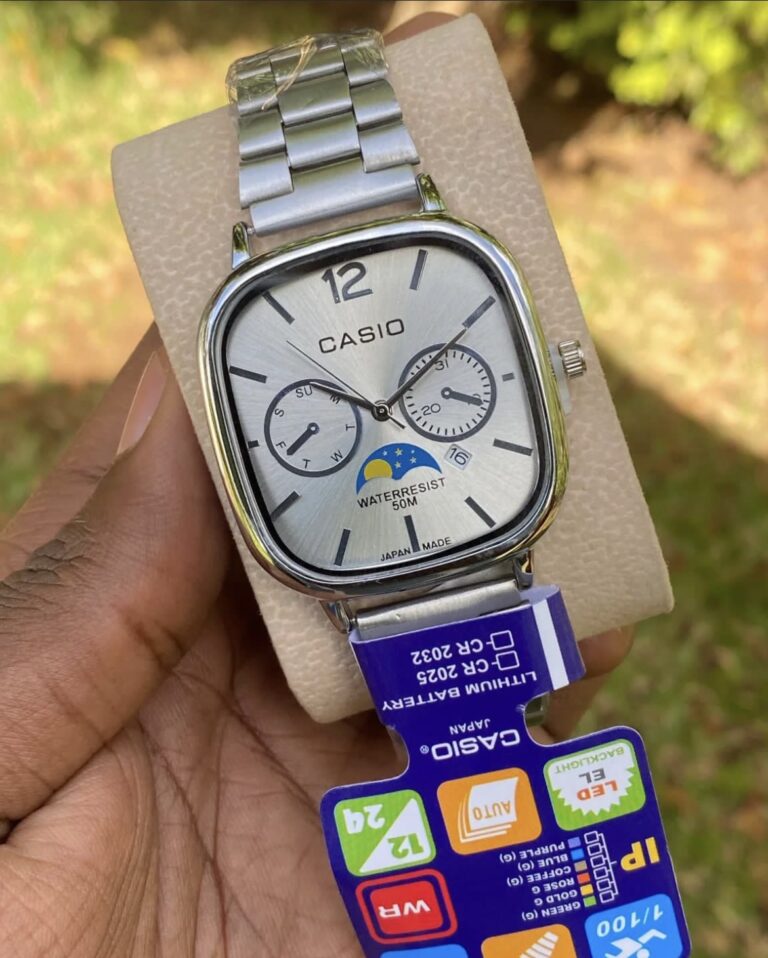 ساعت مچی مردانه کاسیو کلاسیک نقره ای صفحه نقره ای Casio Old Money