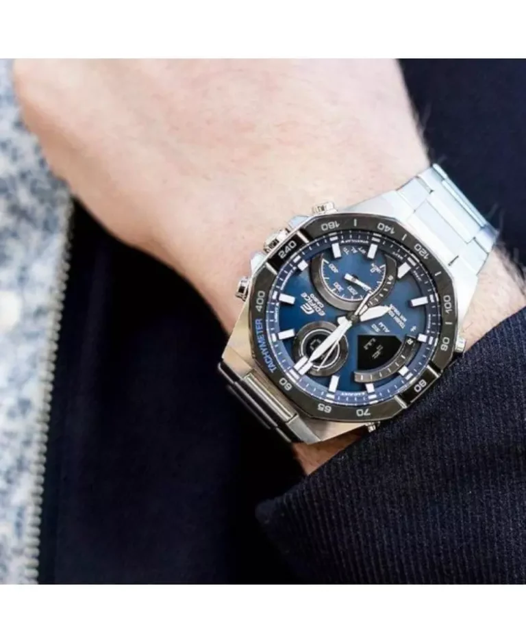 ساعت مچی مردانه کاسیو صفحه سورمهای Casio Edifice ECB-950-SdB07