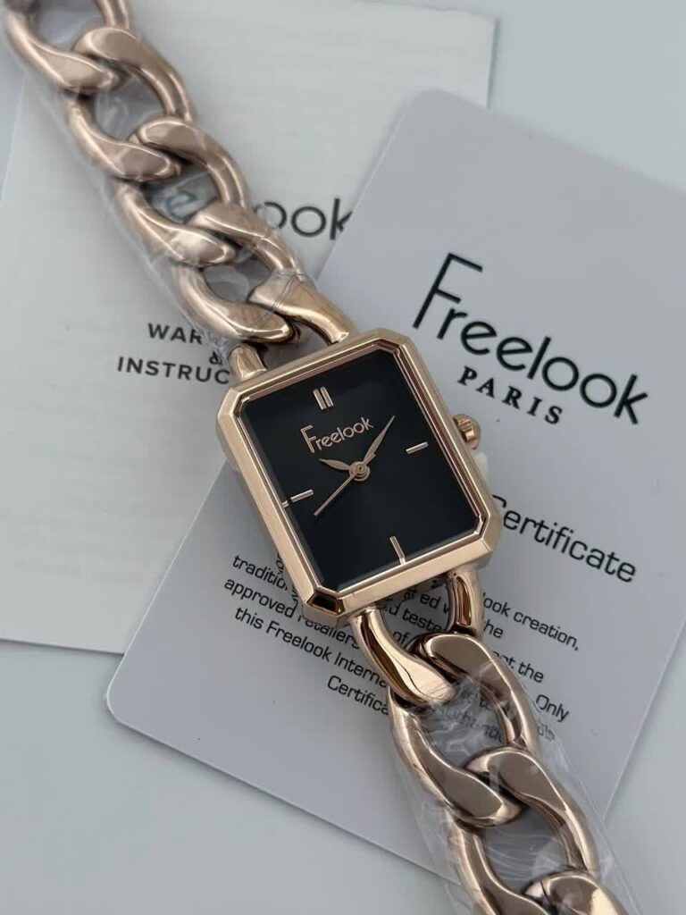 ساعت مچی زنانه فریلوک FREELOOK مدل FL.1.10435-6 با بند کارتیر رزگلد