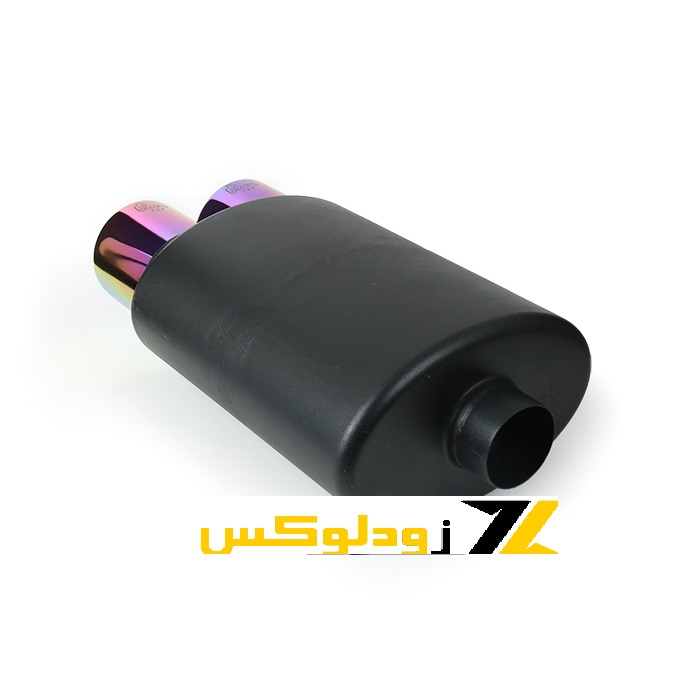 منبع اگزوز دولول 727 لیزارو سایلنسر دار
