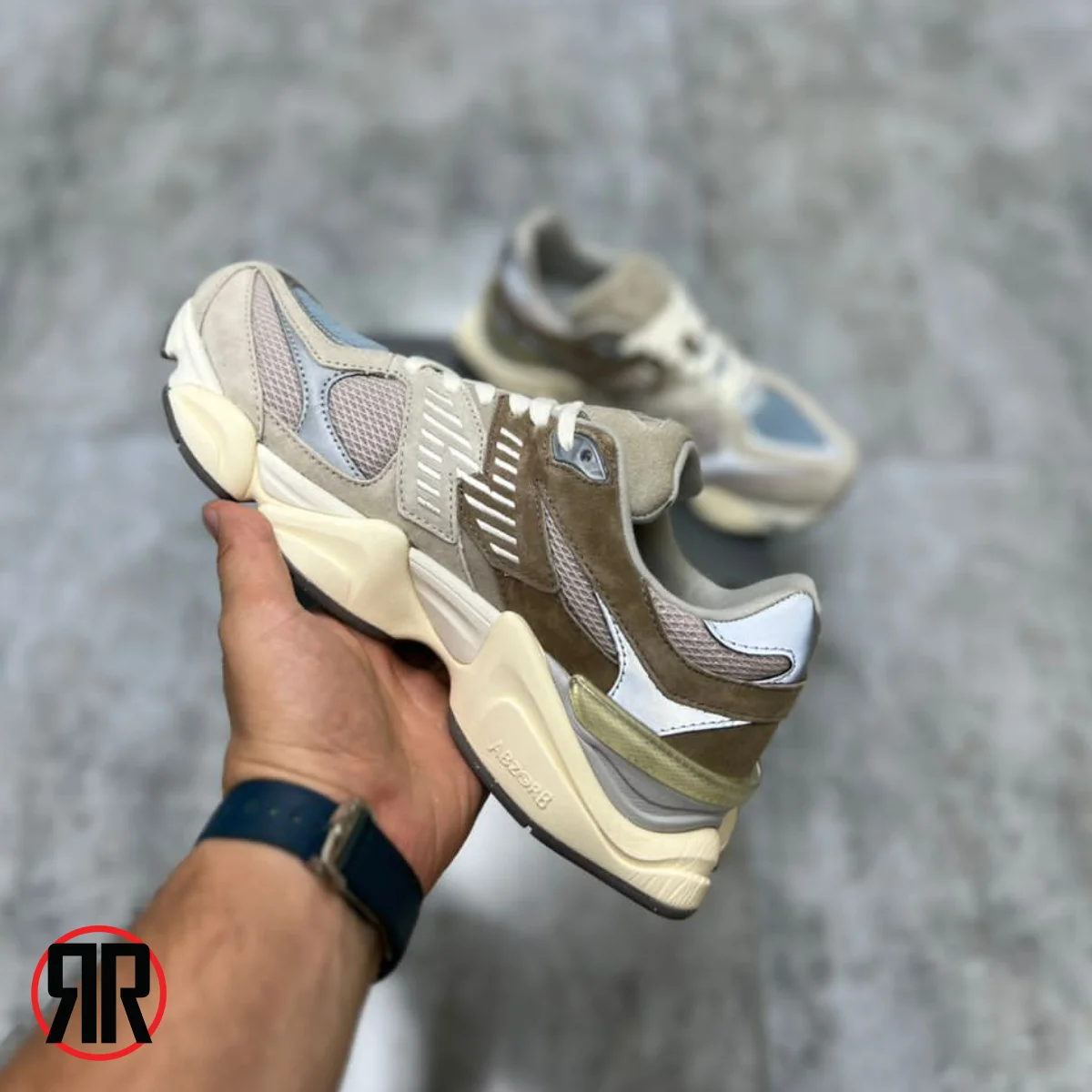 کفش کتونی زنانه و مردانه نیو بالانس 9060 new balance کد 09 - تصویر 2