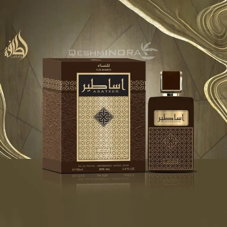 ادوپرفیوم زنانه لطافه مدل اساطیر حجم 100 میلی‌لیتر