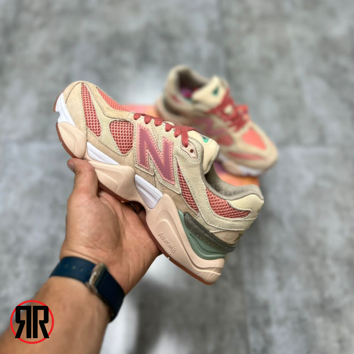 کفش کتونی زنانه نیو بالانس 9060 new balance کد 12 - تصویر 2