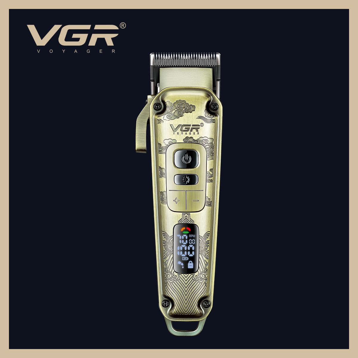 ماشین اصلاح موی سر و صورت وی جی ار VGR مدل V-005 - Image 7