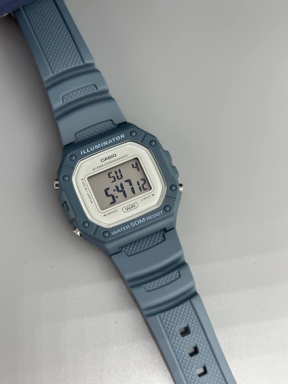ساعت مچی مردانه و زنانه اورجینال کاسیو CASIO W-218H-4B2VDF - Image 4