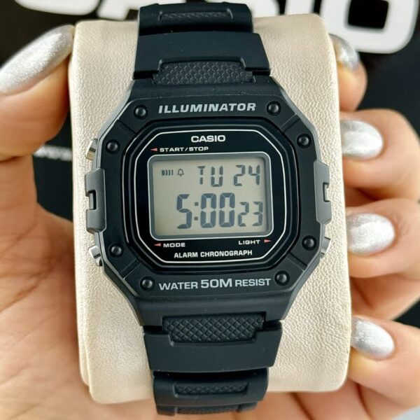 ساعت مچی مردانه و زنانه اورجینال کاسیو CASIO W-218H-1AVDF
