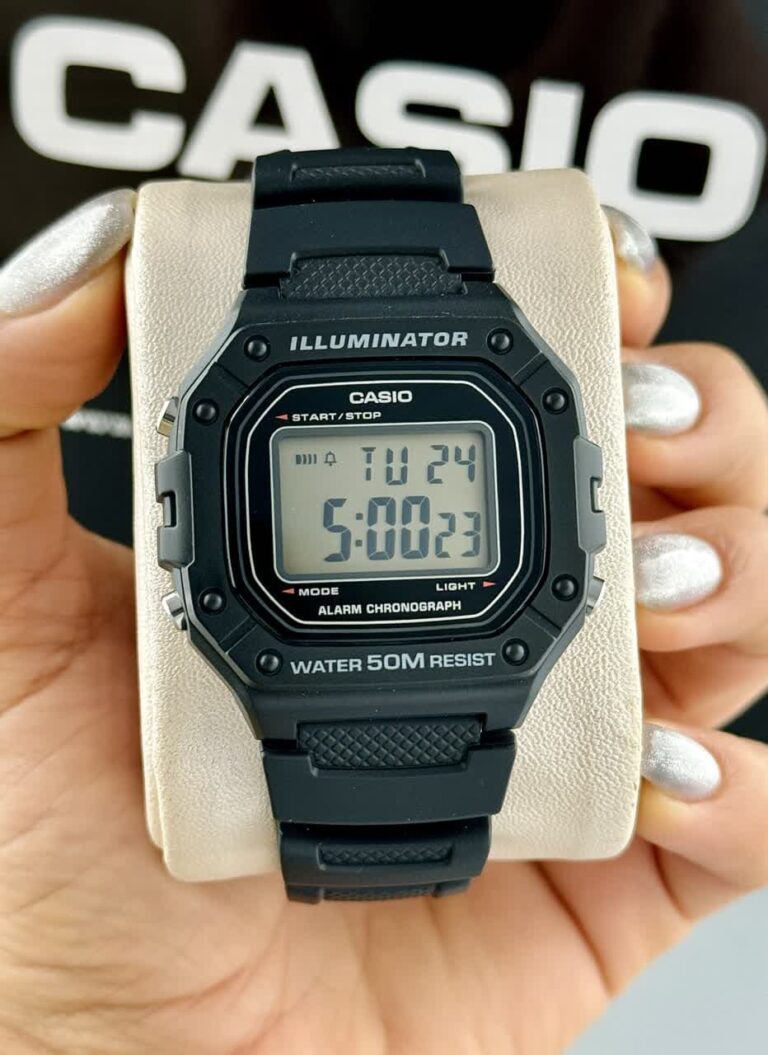 ساعت مچی مردانه و زنانه اورجینال کاسیو CASIO W-218H-1AVDF