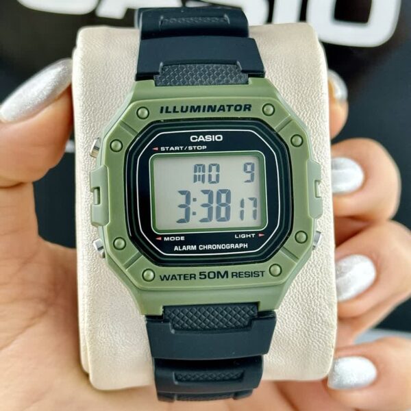 ساعت مچی مردانه و زنانه اورجینال کاسیو CASIO W-218H-3AVDF