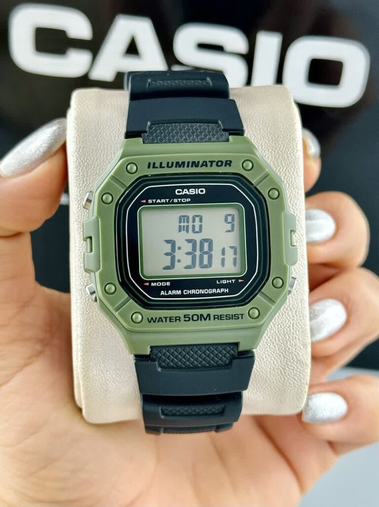 ساعت مچی مردانه و زنانه اورجینال کاسیو CASIO W-218H-3AVDF