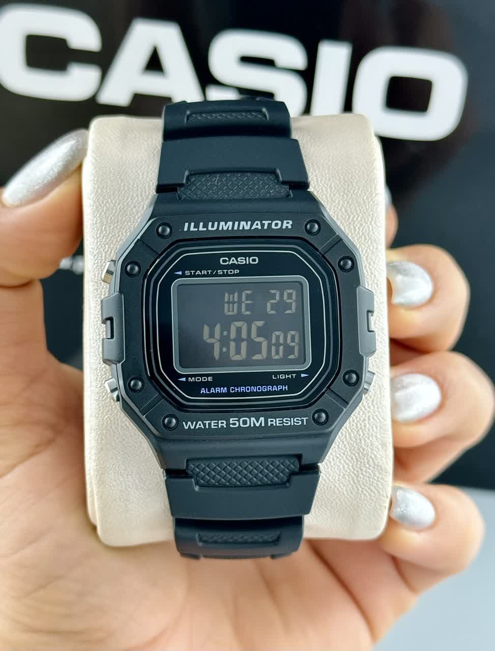 ساعت مچی مردانه و زنانه اورجینال کاسیو CASIO W-218H-1BVDF