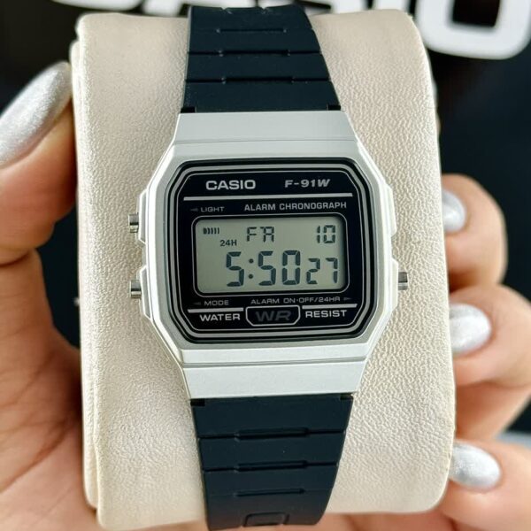 ساعت مچی مردانه و زنانه اورجینال کاسیو CASIO F-91WM-7ADF