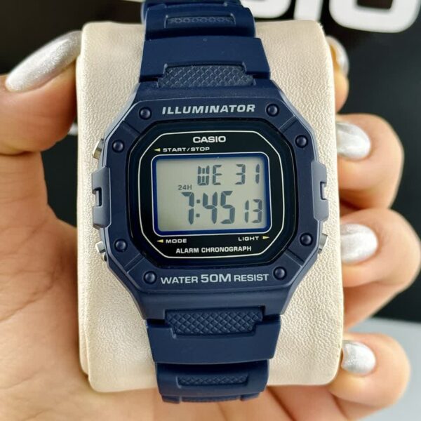 ساعت مچی مردانه و زنانه اورجینال کاسیو CASIO W-218H-2AVDF