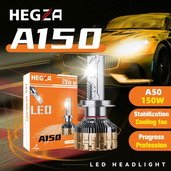 هدلایت 150 وات A150 هگزا زیمر پایه H7