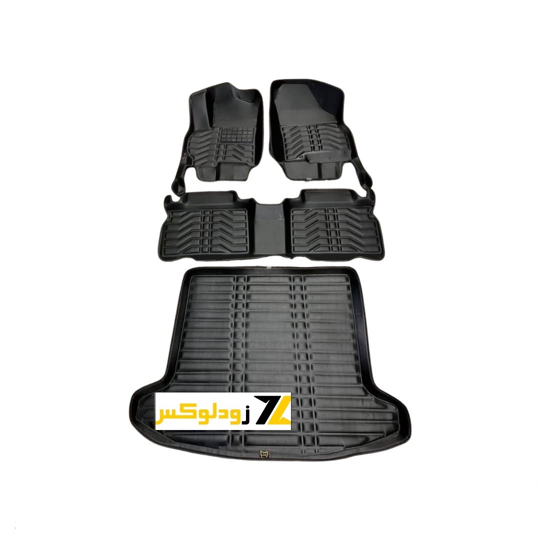 ست کفپوش 5 بعدی ایکستریم XTrim LX رنگ مشکی مدل ULT