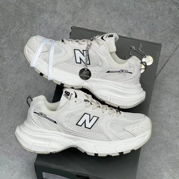 کتونی زنانه و مردانه نیو بالانس 530 new balance New Edition کرم