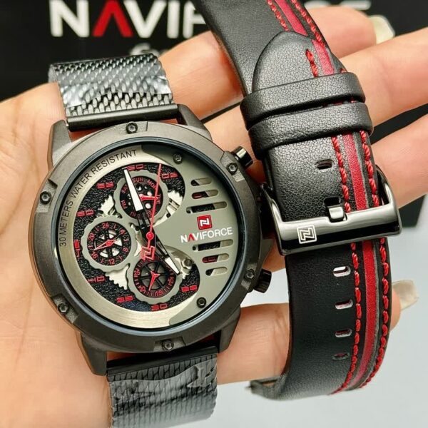 ساعت مچی مردانه ناوی فورس NAVIFORCE NF9110 BBR