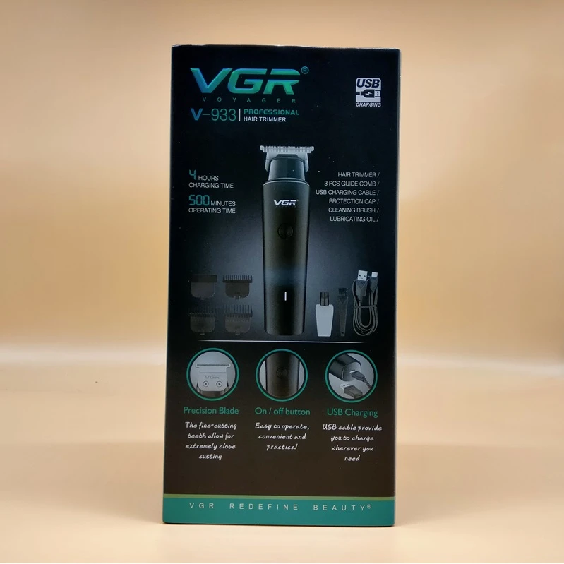 ماشین اصلاح موی سر و صورت وی جی ار مدل V-933 - تصویر 2