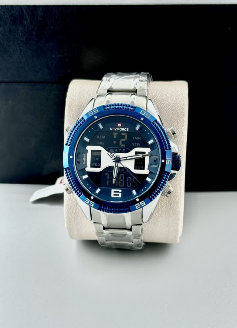 ساعت مچی مردانه ناوی فورس NAVIFORCE 9201-BB دوزمانه