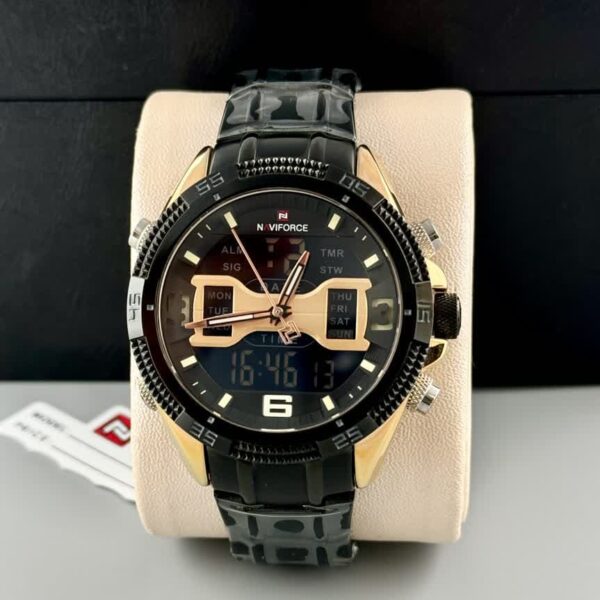 ساعت مچی مردانه ناوی فورس NAVIFORCE 9201-BR دوزمانه