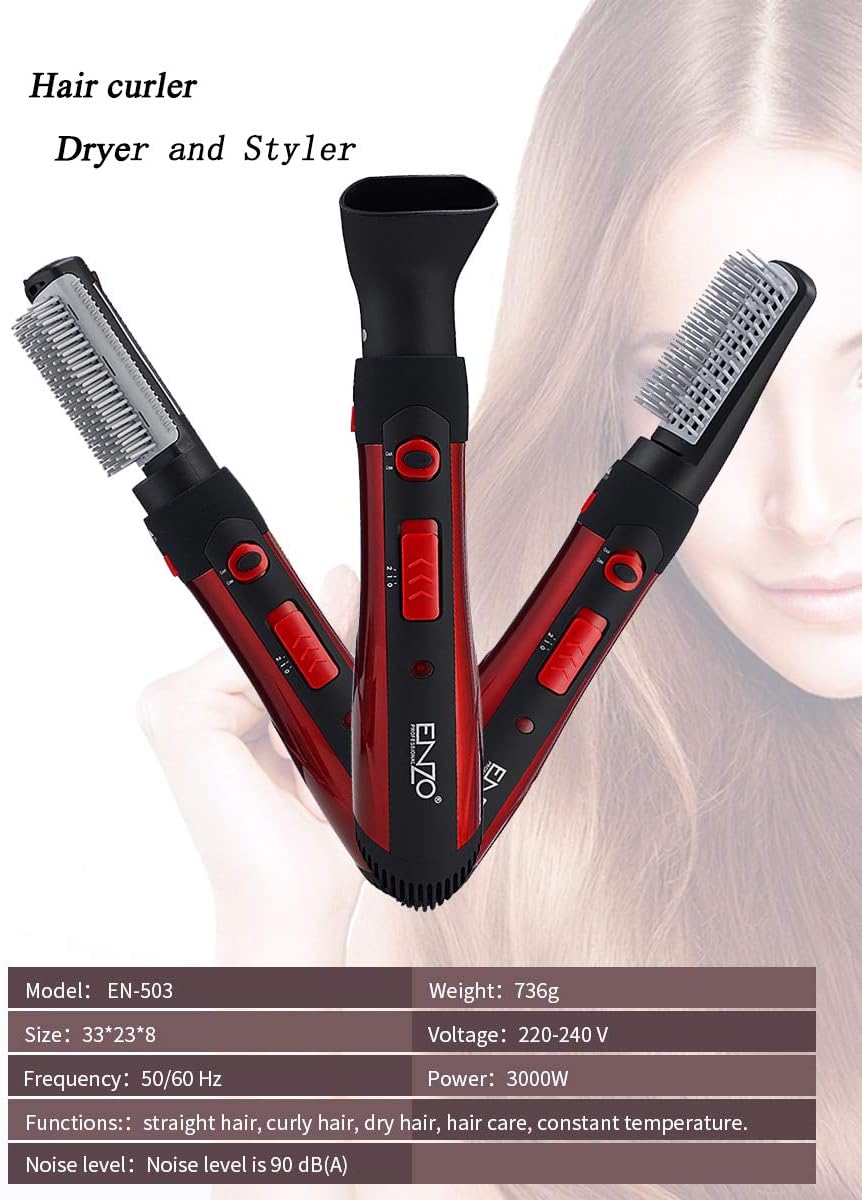 سشوار برس دار حالت دهنده انزو پروفیشینال ENZO مدل EN-503