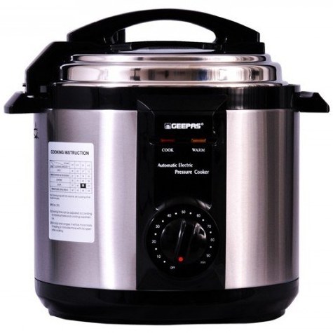 زودپز برقی GEEPAS مدل GP307-6L(MGH)