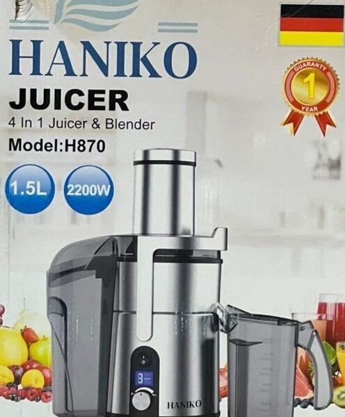 آبمیوه گیر 4 کاره HANIKO مدل H870(MGH)