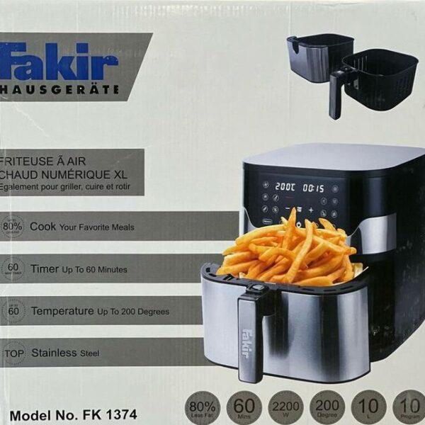 سرخ کن دو المنته بسکت جدا برند FAKIR آلمان(MGH)