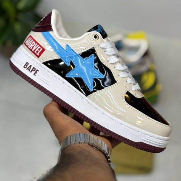 کفش کتونی مردانه نایک ایر فورس بیپ BAPE کد 01