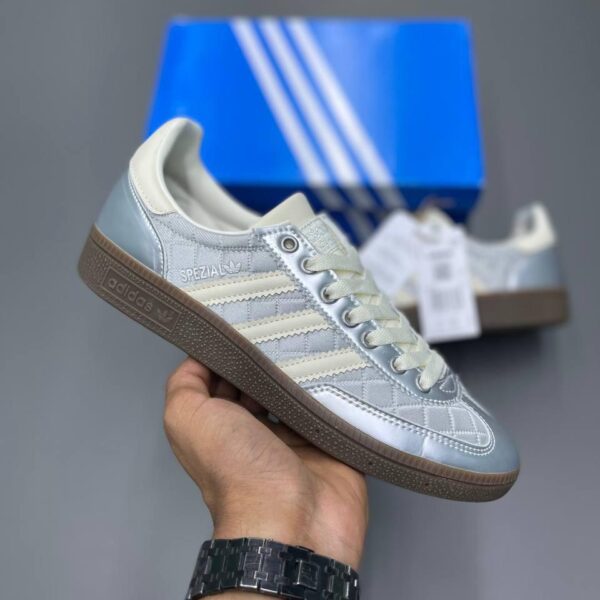 کتونی زنانه آدیداس اسپیزال Adidas نقره ای