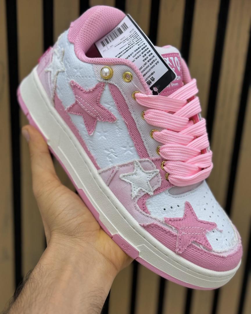 کفش کتونی زنانه کالیکستو Kaalixto Pink Star