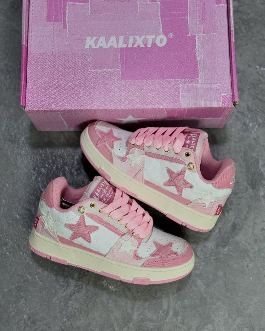 کفش کتونی زنانه کالیکستو Kaalixto Pink Star - تصویر 2