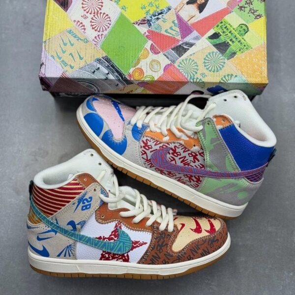 کفش کتونی زنانه نایک ایر جردن Nike SB Dunk High Thomas Campbell