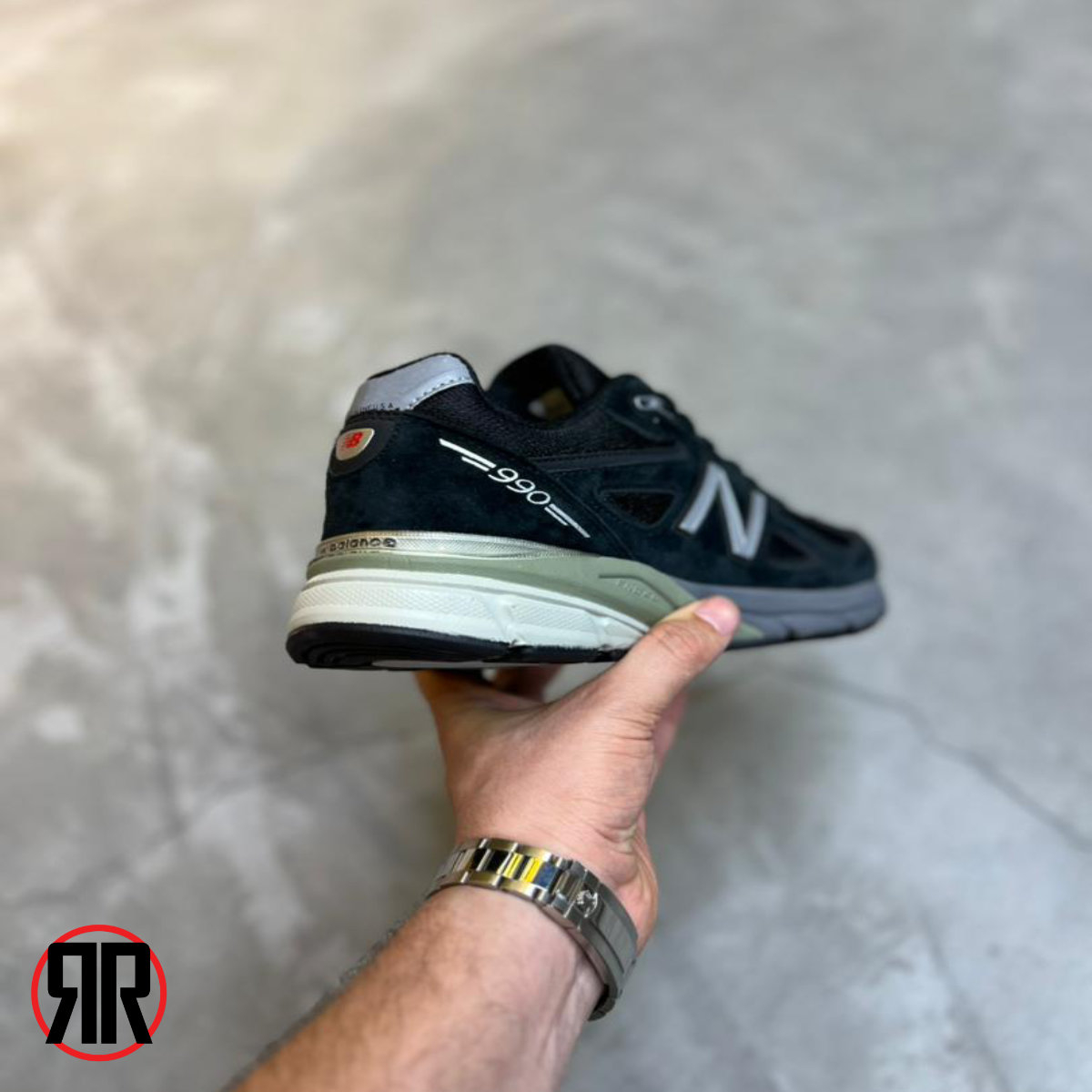 کفش کتونی مردانه نیو بالانس 990 new balance - تصویر 4