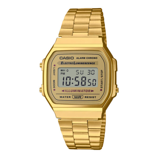 ساعت مچی زنانه و مردانه اورجینال کاسیو CASIO A168WG-9EF