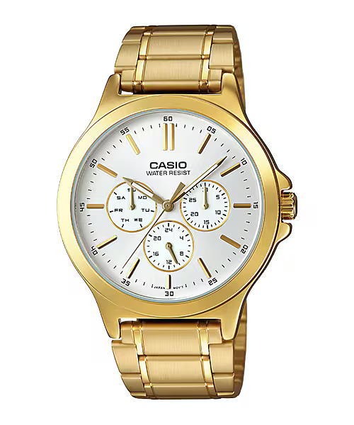 ساعت مچی مردانه اورجینال کاسیو CASIO MTP-V300G-7A