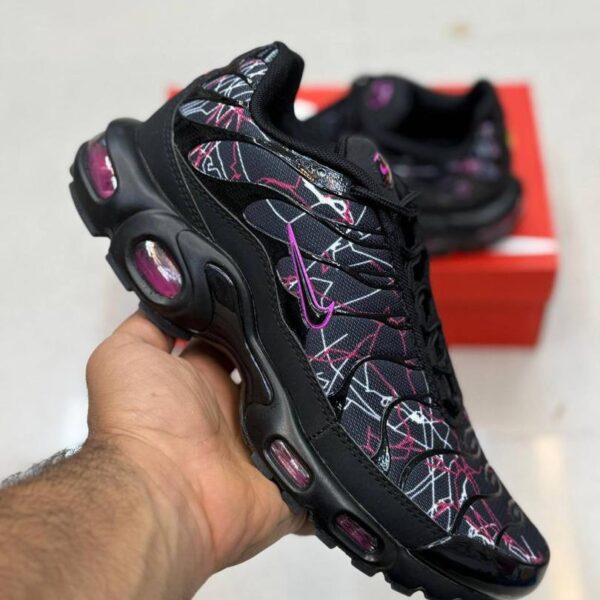 کفش کتونی مردانه نایک ایرمکس Nike Air Max TN مشکی بنفش