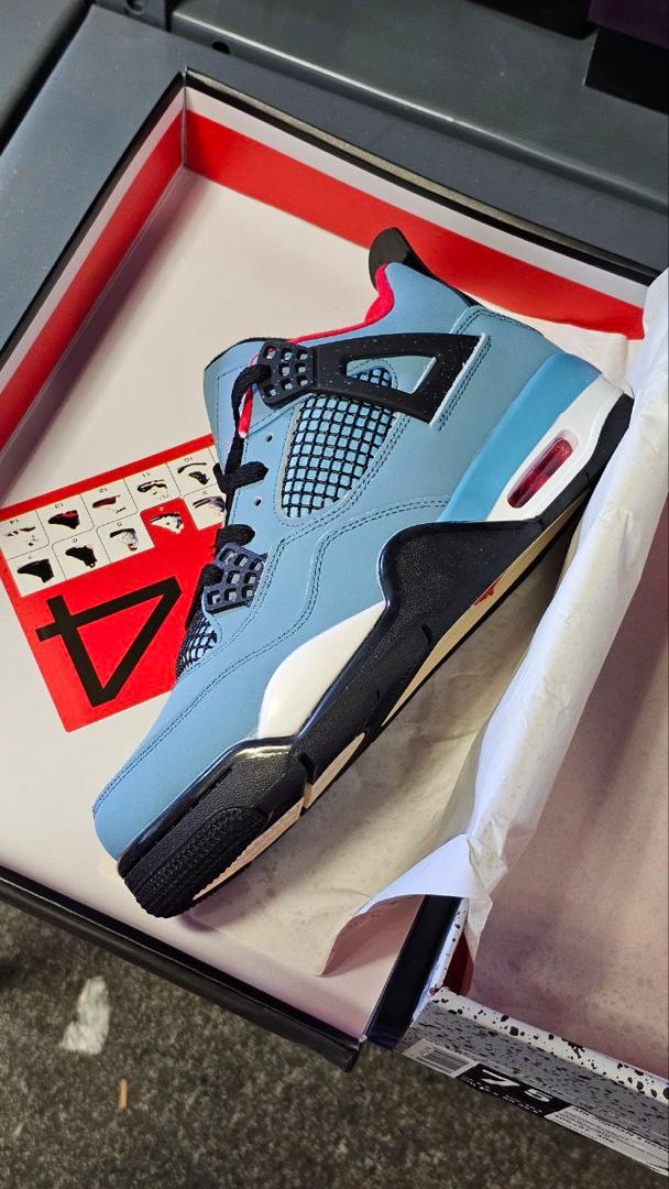 کفش کتونی زنانه و مردانه نایک Air jordan4 کد 100731 (MK) - Image 4