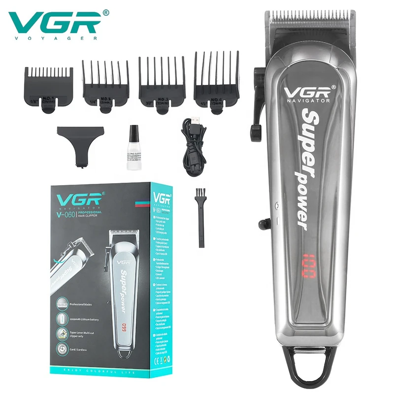 ماشین اصلاح موی سر و صورت وی جی ار مدل V-060 - تصویر 8