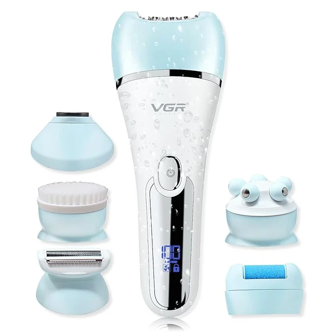 اپیلاتور (اپیلیدی) اصلاح موی بدن و صورت بانوان وی جی ار مدل V-733