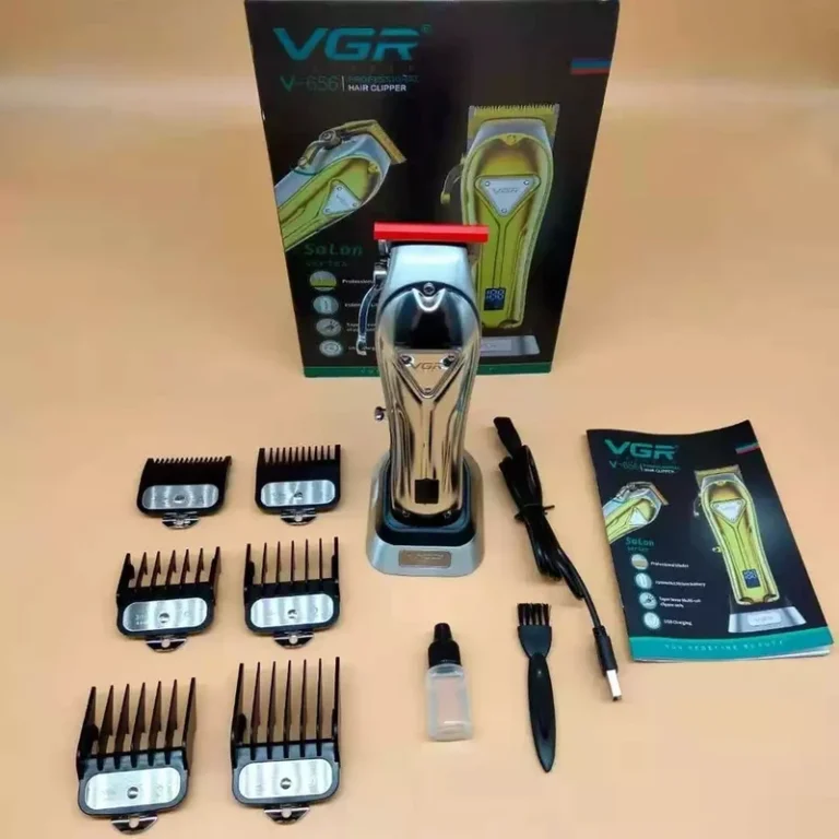 ماشین اصلاح موی سر و صورت وی جی ار مدل v-656