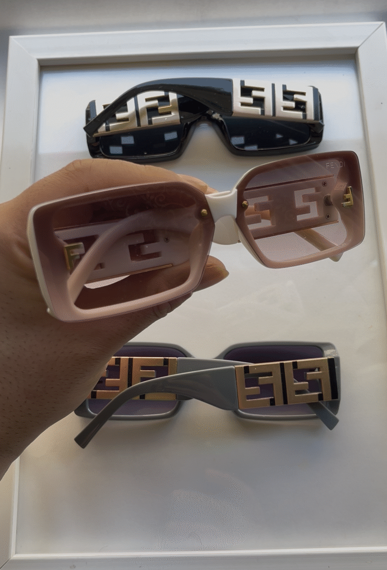 عینک آفتابی زنانه Fendi مدل ZL09 (همراه کیف عینک)