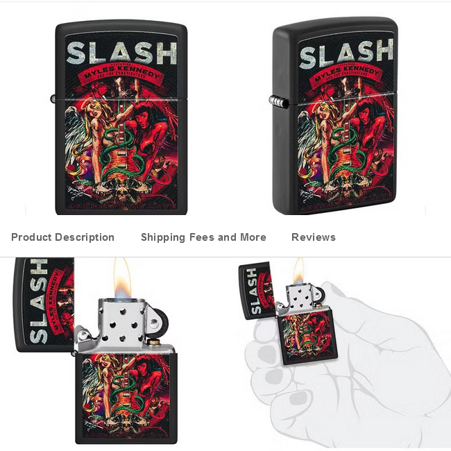 فندک زیپو اصل 48187 218 SLASH - Image 2