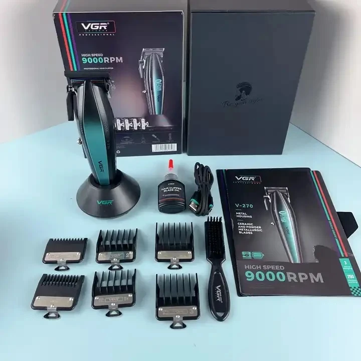 ماشین اصلاح موی سر و صورت وی جی ار مدل v-270 - تصویر 3